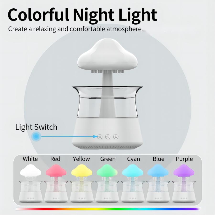 SOFTHAVEN™-Relax Cloud Rain Diffuser Humidifier