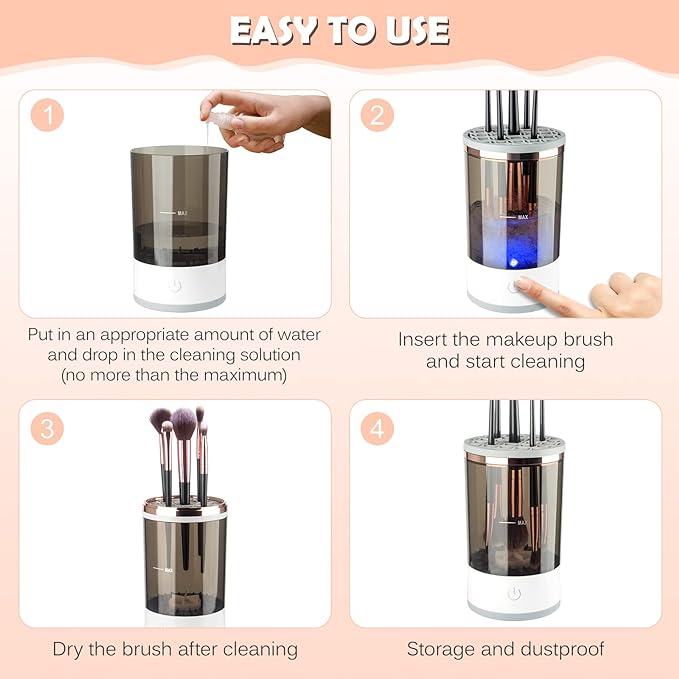 SOFTHAVEN™-Electric Makeup Brush Cleaner