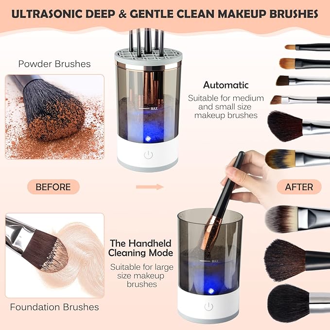 SOFTHAVEN™-Electric Makeup Brush Cleaner