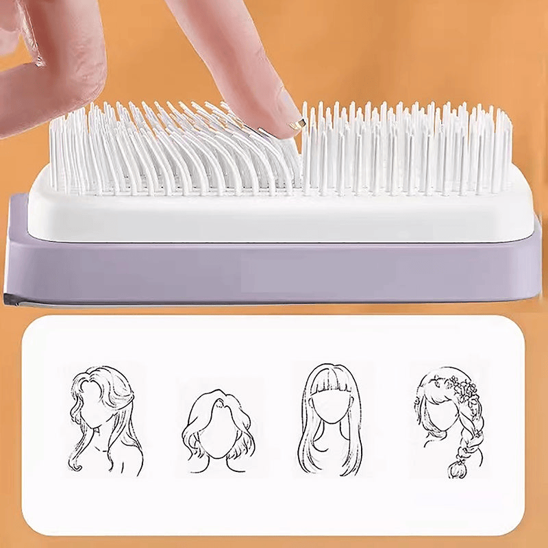 SOFTHAVEN™-SELF CLEANING HAIR COMB (IMPORTED)