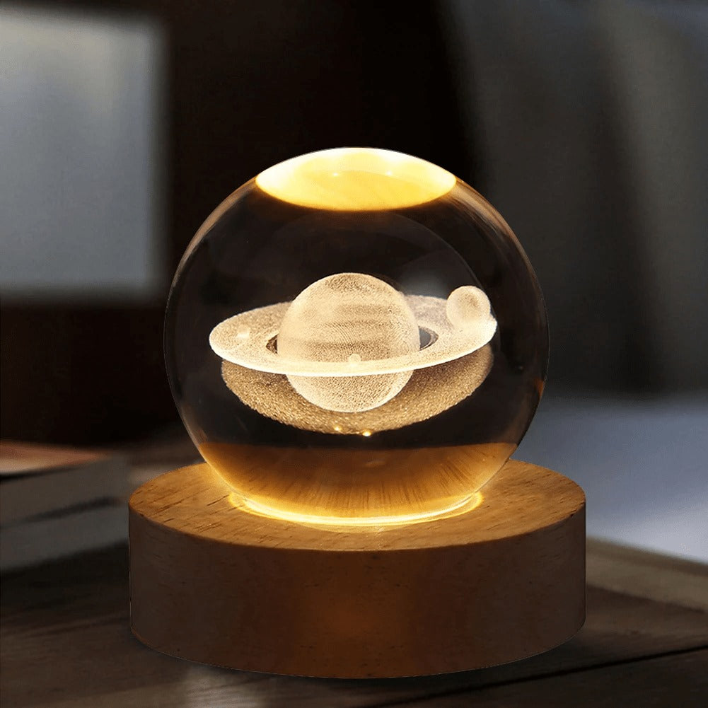 SOFTHAVEN™-Night Light Galaxy Crystal Ball Lamp