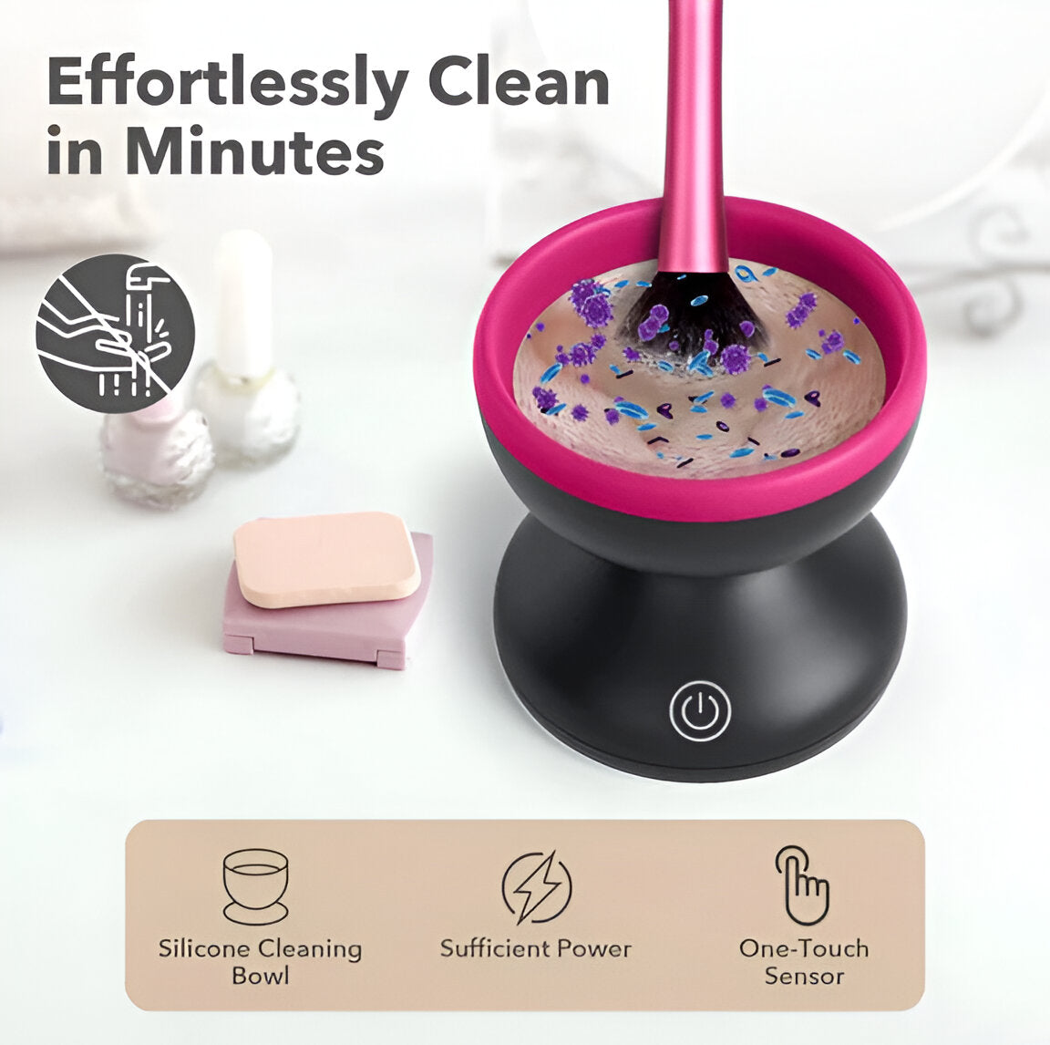 SOFTHAVEN™-Electric Makeup Brush Cleaner Ultra